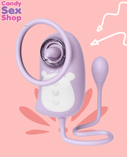 97. Penguin Suction Rotate Tongue & Vibration   Purple (ja8746) (3)