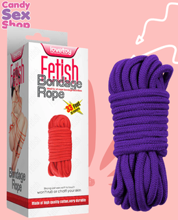 94.  10 Meters Fetish Bondage Rope Purple (ja6868)