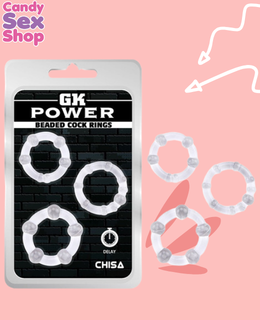 2. Get Lock Beaded Rings Clear Chisa (ja3629) (1)