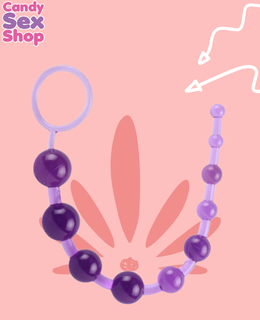 2. Sassy Anal Beads Moradas Hi Basic Chisa (ja3306) (2)