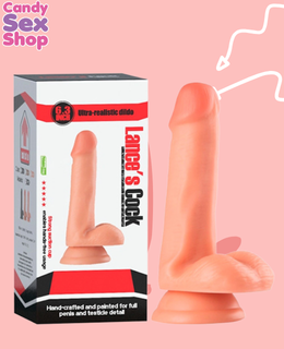325. Lances Cock Realistic Dildo 6.3 Inch – Flesh (ja8492)