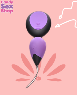 95.  Bang! 10x Vibrating Silicone Egg With Remote Control   Purple (ja6307) (4)