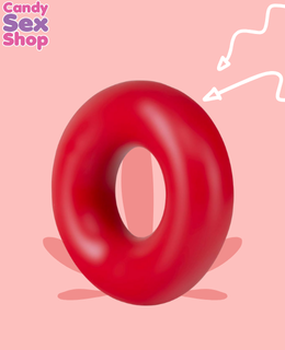 169. Stay Hard   Donut Rings – Red (ja8505) (6)