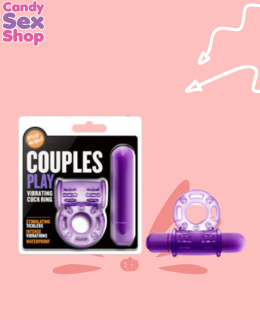 55. Play With Me   Couples Play   Vibrating Cock Ring – Purple (ja5861)