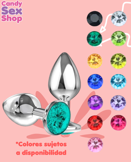 134.  Shine Plug Circulo Metal Chico  (ja7109)