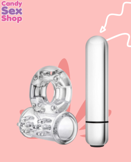 159. Stay Hard   10 Function Vibrating Mega Bull Ring – Clear (ja7208) (2)