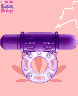 55. Play With Me   Couples Play   Vibrating Cock Ring – Purple (ja5861) (3)