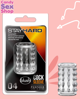 57. Stay Hard   Cock Sleeve 04 – Clear (ja5856)