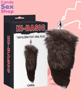 45.  Tantalizing Foxy Anal Plug Black (ja5471)