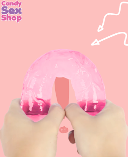 263. Qs D022 Dildo Pink (ja7982) (5)