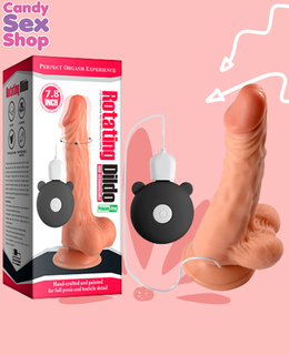 421. Rotating Dildo Usb Rechargeable Qs U002 7.8 Inch (ja8872)