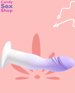 354. Dildo 15 Cm Bicolor Liquid Lilo Yt 24056   Purple (ja8701) (3)