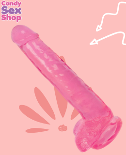 369. Lollicock 8 Slim Stick W Balls   Cherry Ice (ja7328) (5)