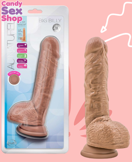 360. Au Naturel   Big Billy Mocha 9 Inch (ja8718)