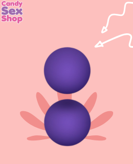84. Beginner Kegel Balls   Purple (ja7540) (2)