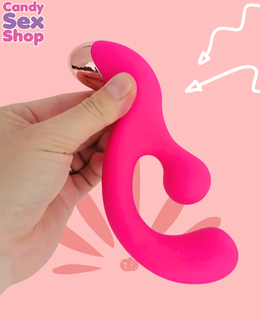 264. Bump Orgasm   Turning Vib G Spot Massager – Pink (ja8436) (5)