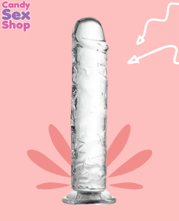158.  Dildo Clear S B 7.7 (ja6999) (2)
