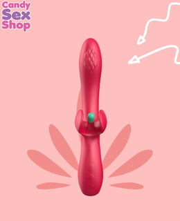 220. Anna Flapping Vibrator   Red (ja8311) (4)