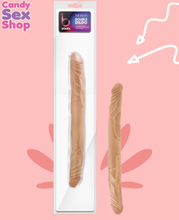 104.  B Yours   14 Double Dildo  Latin (ja6534)