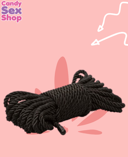 42.  Scandal Bdsm Rope 10m   Black (ja6084) (3)
