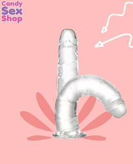 158.  Dildo Clear S B 7.7 (ja6999) (2)