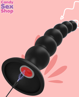 44. Balu Vib Beaded Anal Plug App+   Ws Nv070x (ja8890) (4)
