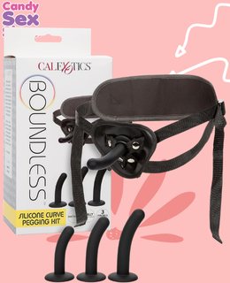 88. Boundless Silicone Curve Pegging Kit   Black (ja8652)