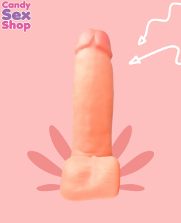 167.  Lance´s Cock 6.7 Inch Wballs  Flesh  (ja7175) (3)