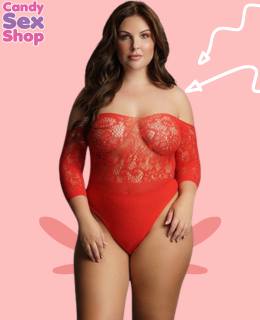 155. Duo Net Key Hole Bra Set – Red (ja7829)