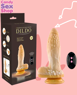 417. Liquid Silicone Series Dildo Flesh Rechargeable Qsgj 004 (ja8874)