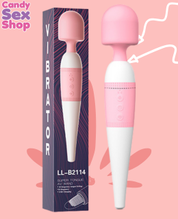 372. Super Wand Tongue   Pink   Ll B2114 (ja8312)