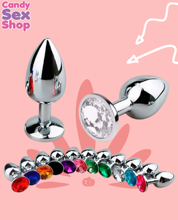 134.  Shine Plug Circulo Metal Chico  (ja7109) (2)