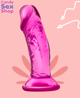 184.b Yours   4 Inch Dildo   Pink (ja7299) (4)