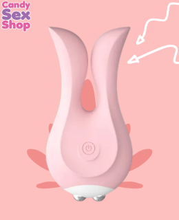 188. Rabbit Ears Vibrator – Pink (ja8279) (2)
