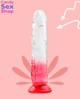 191. Dildo Macizo De Gel Bicolor (ja7345) (3)