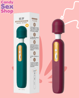 340. Euro Rowland Massage Vibrator – Red (ja8202)