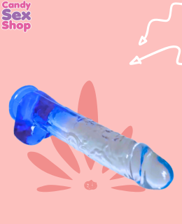 288. Lance´s Cock 9.6 Inch Dildo Bicolor    Azul (ja8059) (3)