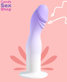 354. Dildo 15 Cm Bicolor Liquid Lilo Yt 24056   Purple (ja8701) (2)