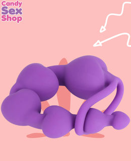 28.  Heart Booty Beads   Purple (ja7121) (3)