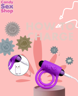 111.  Bang! Cock Ring & Bullet W Remote Control   Purple (ja6586) (5)