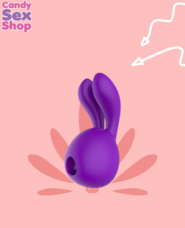 41.  Rabbit 2 In 1   Clit & Nipple Stimulator – Purple  (ja6622) (2)