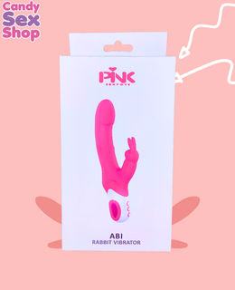 Pink   Abi Rabbit Vibrator   Pink (ja6843)