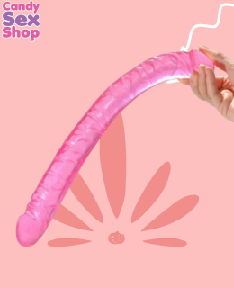 317. Dildo Double Ended 17 Inch   Pink (ja8467) (4)