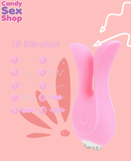 188. Rabbit Ears Vibrator – Pink (ja8279) (3)