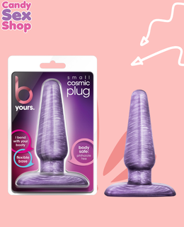 142.b Yours   Small Cosmic Plug   Purple (ja7231)