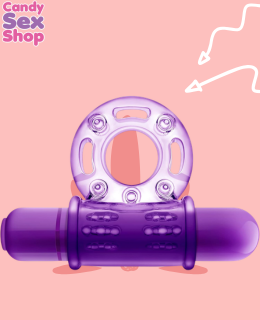 55. Play With Me   Couples Play   Vibrating Cock Ring – Purple (ja5861) (2)