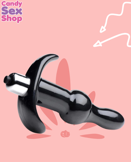 112.  Fr Vibrating Rolling Bumpy Plug   Black (ja6536) (4)