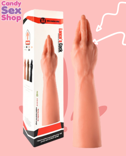 323. Lances Cock Dildo Fisting Flesh 13.3 Inch (ja8454)