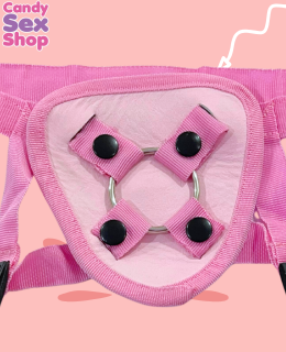 02 Arnes Modelo Universal 3 Argollas   Rosa (ja5494) (3)