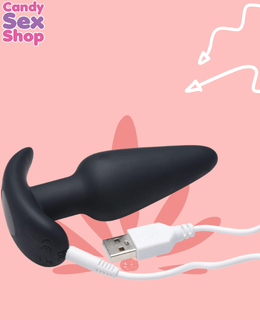 125.  Bang! 21x Vibrating Silicone Butt Plug W Remote Control (ja6972) (6)